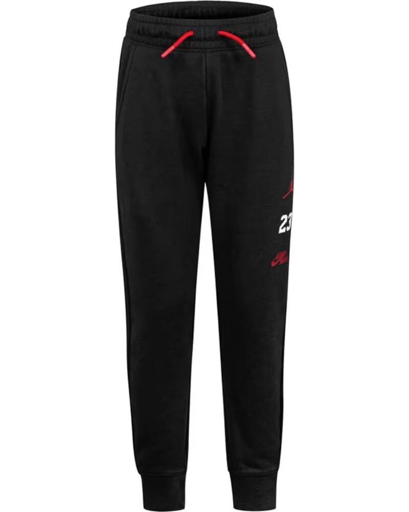 NIKE PANTALONI DELLA TUTA BAMBINO JORDAN CLASSIC 95B211-023 NERO NEGRO