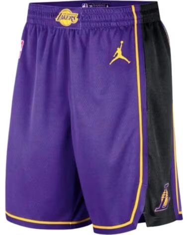 AGATHA RUIZ DE LA PRADA PANTALON CORTO BALONCESTO LAKERS JUNIOR STATEMENT EDITION SWINGMAN 1
