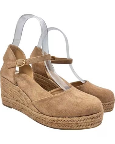 TIMBOS SANDALIA CUNA ESPARTO MUJER KAKI 133205 MARRóN