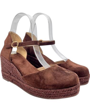 TIMBOS SANDALIA CUNA ESPARTO MUJER MARRON 133204 MARRóN