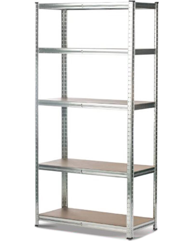 TAYG ESTANTERÍA METÁLICA INDUSTRIAL 180X90X40 CM CON 5 BALDAS MULTICOLOR