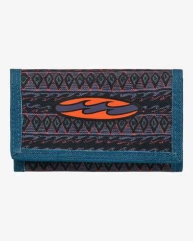 BILLABONG PORTAFOGLIO EBYAA00135 CON MOTIVO GEOMETRICO GEOMéTRICO
