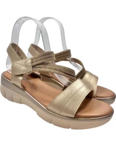 TIMBOS SANDÁLIAS DE CUNHA PARA MULHER AMARILLO