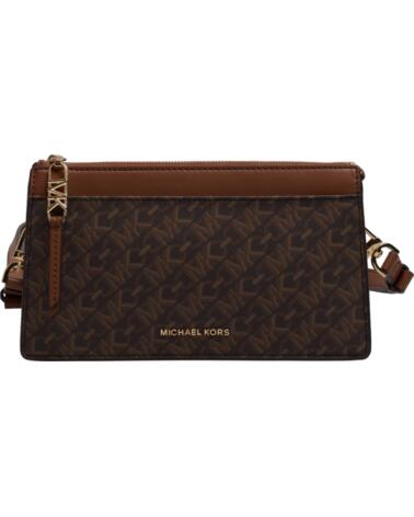 MICHAEL KORS BOLSO MUJER BANDOLERA TRANSFORMABLE DE HOMBRO 32H3G8EC7B MARRóN
