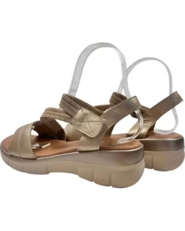 TIMBOS SANDÁLIAS DE CUNHA PARA MULHER AMARILLO