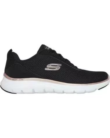 SKECHERS FLEX APPEAL 5 0 UPTAKE 150206 BKRG NEGRO