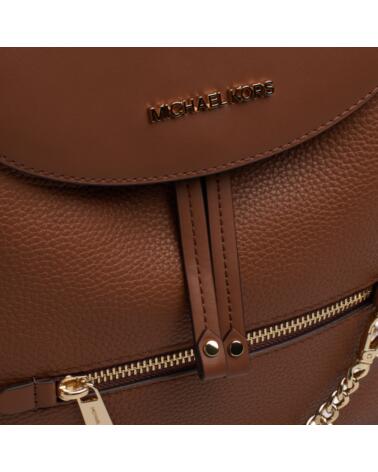 MICHAEL KORS MOCHILA MUJER JET SET MEDIANA DE PIEL GRANULADA 35T1GTTB6L MARRóN