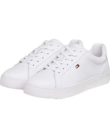 TOMMY HILFIGER ZAPATILLAS FW0FW08072YBS PARA MUJER BLANCO