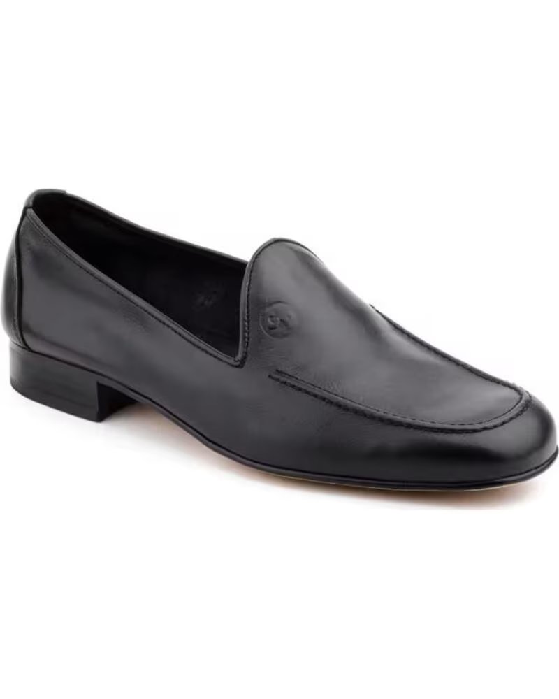 NIKKOE MOCASSINI IN PELLE 301J NEGRO