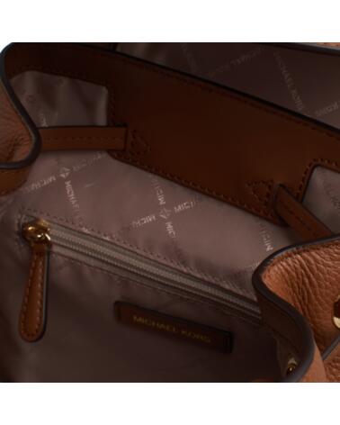 MICHAEL KORS MOCHILA MUJER JET SET MEDIANA DE PIEL GRANULADA 35T1GTTB6L MARRóN