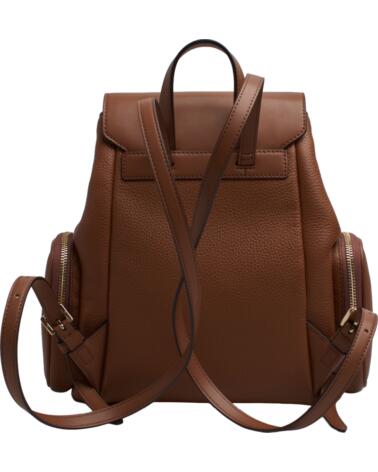 MICHAEL KORS MOCHILA MUJER JET SET MEDIANA DE PIEL GRANULADA 35T1GTTB6L MARRóN