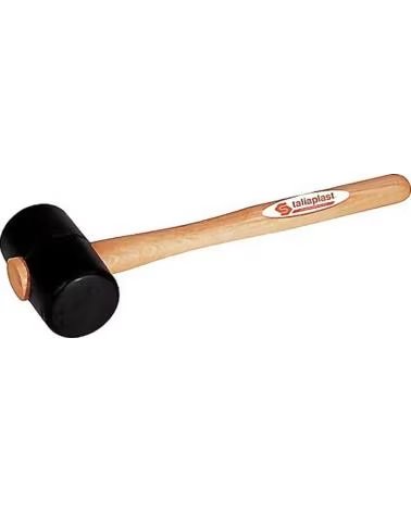 TALIAPLAST MAZA DE GOMA CON MANGO DE MADERA MULTICOLOR