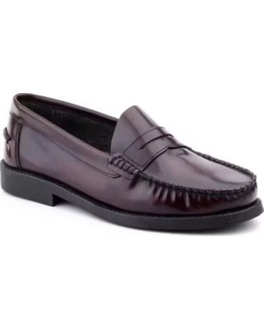 JAM MOCASINES DE PIEL PARA HOMBRE ESTILO CLASICO CON ANTIFAZ LISO SUELA CUERO TALLAS 39 A 45 MODELO 1000 AZUL