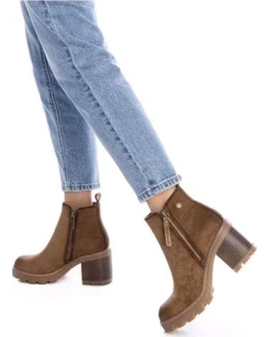 REFRESH BOTINES DE TACON MUJER 172125 CAMEL BEIGE