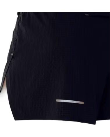 ASICS 2011C752-001 BLACK SPORTS SHORTS FOR WOMEN MULTICOLOR