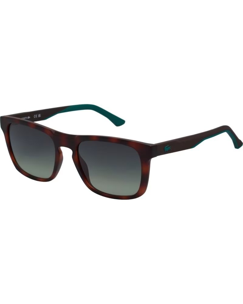 LACOSTE GAFAS DE SOL HOMBRE MUJER RECTANGULARES L956S MARRóN-VERDE