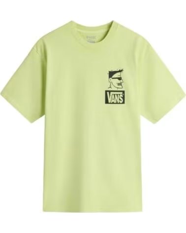 VANS OFF THE WALL CAMISETA DE MANGA CORTA MTE BEACHFRONT SS VN000M2WCLH1 VERDE HOMBRE SHDWLM