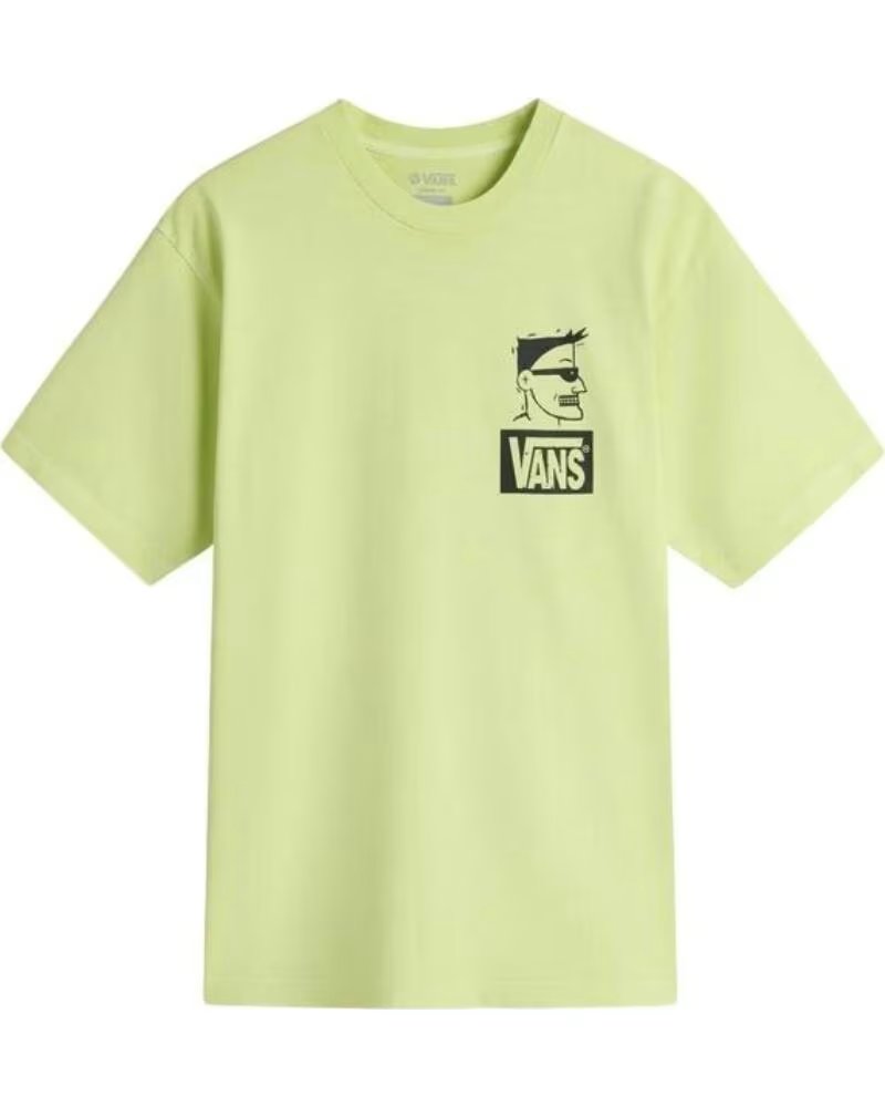 VANS OFF THE WALL KURZARMSHIRT MTE BEACHFRONT SS VN000M2WCLH1 GRÜN HERREN SHDWLM