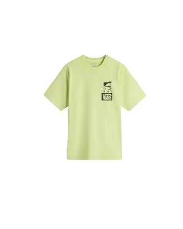 VANS OFF THE WALL KURZARMSHIRT MTE BEACHFRONT SS VN000M2WCLH1 GRÜN HERREN SHDWLM