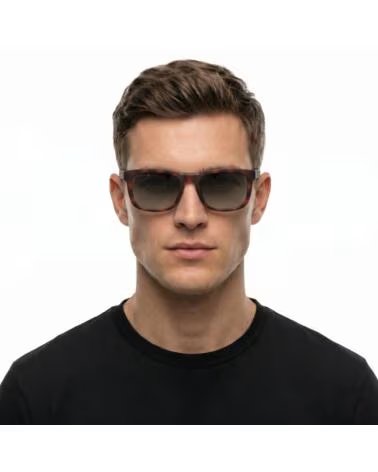 LACOSTE GAFAS DE SOL HOMBRE MUJER RECTANGULARES L956S MARRóN-VERDE