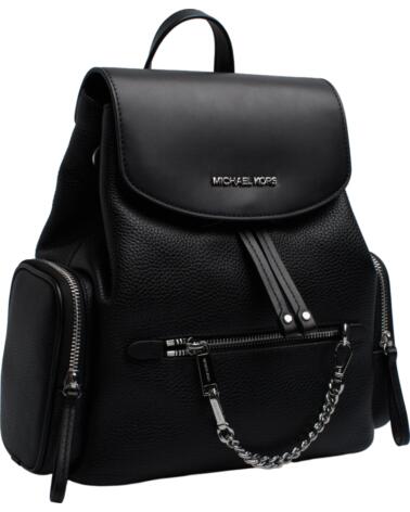 MICHAEL KORS MOCHILA MUJER JET SET MEDIANA DE PIEL GRANULADA 35F1STTB6L NEGRO