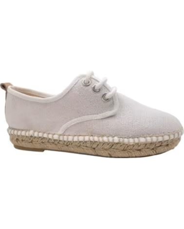 CONDIZ ESPADRILLES AUS NATÜRLICHEM LEINEN MODELL 105 WEISS BLANCO
