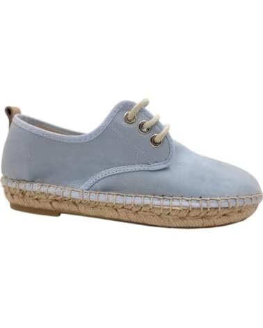 CONDIZ ESPADRILLES MODELL 106 FÜR KINDER AUS SYNTHETISCHEM WILDLEDER BLAU AZUL