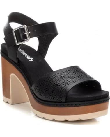 REFRESH SANDALIAS DE TACON MUJER 172781 NEGRO