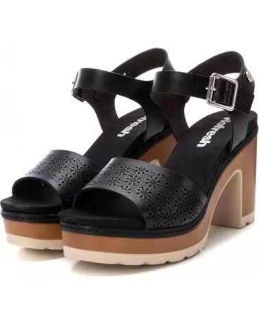 REFRESH SANDALIAS DE TACON MUJER 172781 NEGRO
