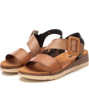 Sandali-De-Mujer-REFRESH-SANDALI DA DONNA REFRESH 172844 IN COMBINAZIONE CAMMELLO E BEIGE CAMEL-CAMEL