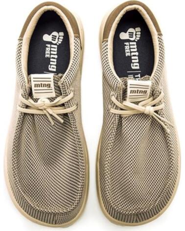 MTNG ZAPATILLAS BAREFOOT HOMBRE 84802 BEIGE
