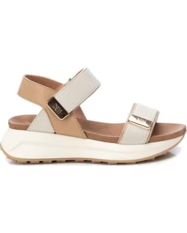 Sandálias-De-Mujer-XTI-SANDALIA-VELCROS-BEIGE