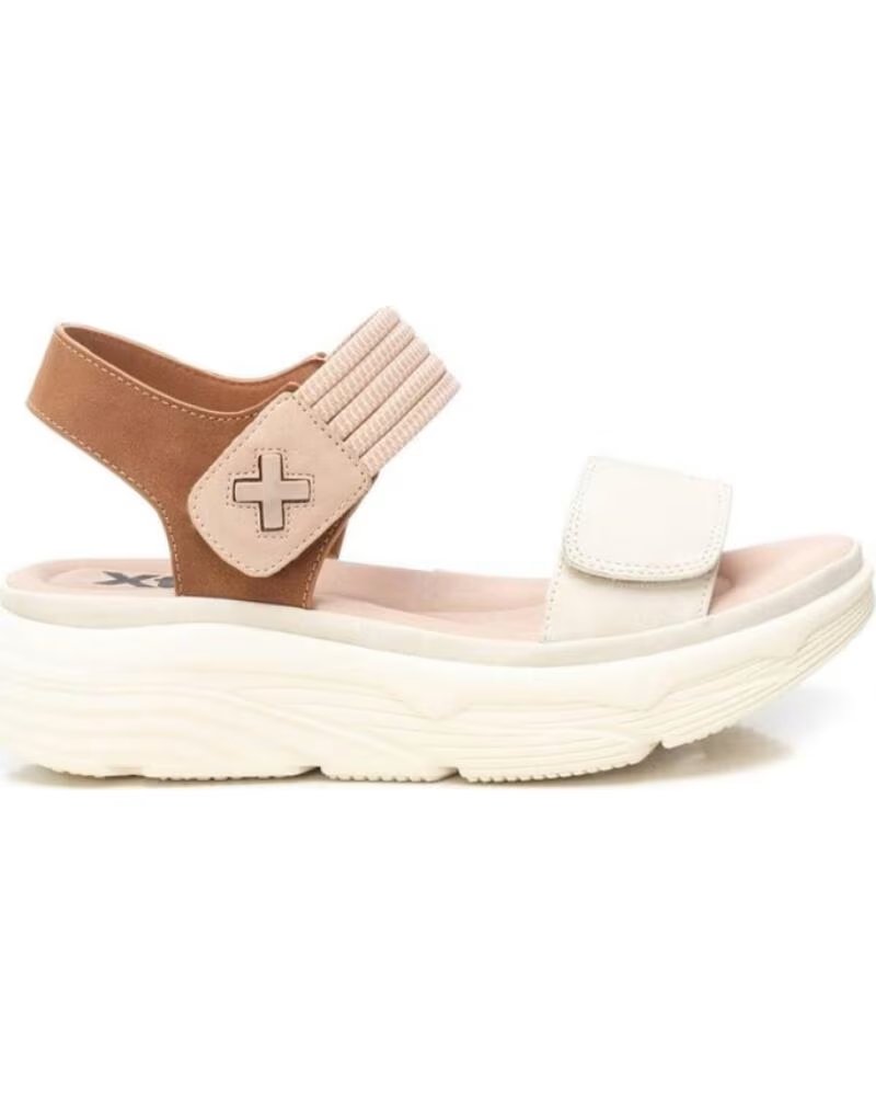 XTI SANDALIAS PLANAS MUJER 143986 BEIG BEIGE