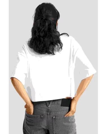 VANS OFF THE WALL CAMISETA RHYTHM RELAXED CROP SS BLANCA WHITE