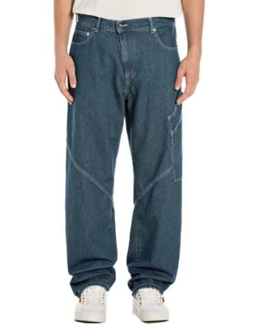 REPLAY PANTALONES RELAXED FIT CARGO DENIM 007