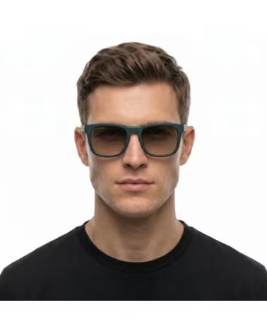 LACOSTE OCCHIALI DA SOLE UOMO DONNA RETTANGOLARI L956S VERDE-ARANCIONE
