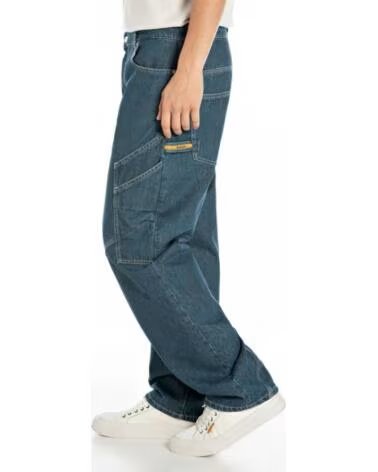 REPLAY PANTALONES RELAXED FIT CARGO DENIM 007