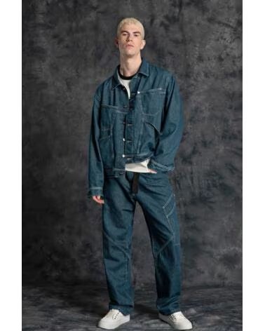 REPLAY PANTALONES RELAXED FIT CARGO DENIM 007