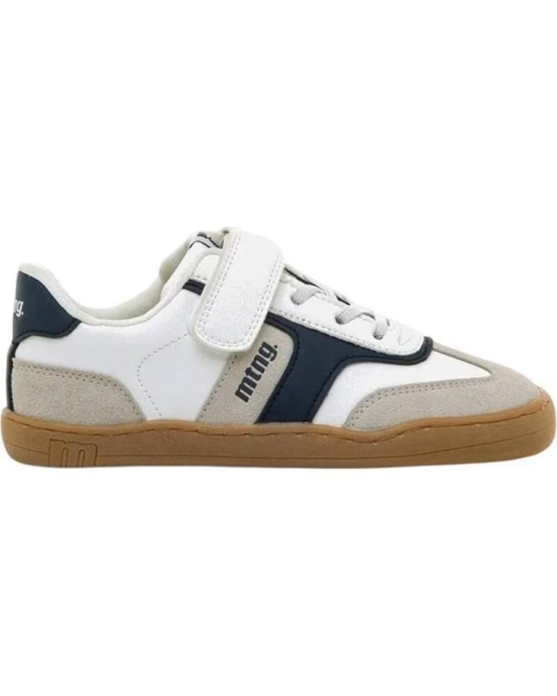 MTNG Zapatillas 098-48942 en blanco para ninos unisex BLANCO-NEGRO
