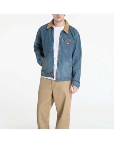 JAQUETA DICKIES PAINTER DENIM - KHAKI TINTED BLUE