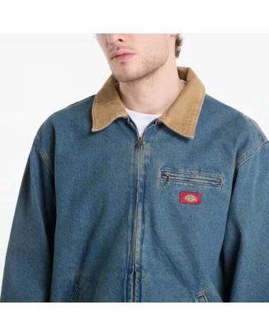 JAQUETA DICKIES PAINTER DENIM - KHAKI TINTED BLUE