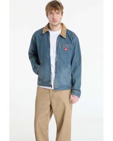 JAQUETA DICKIES PAINTER DENIM - KHAKI TINTED BLUE