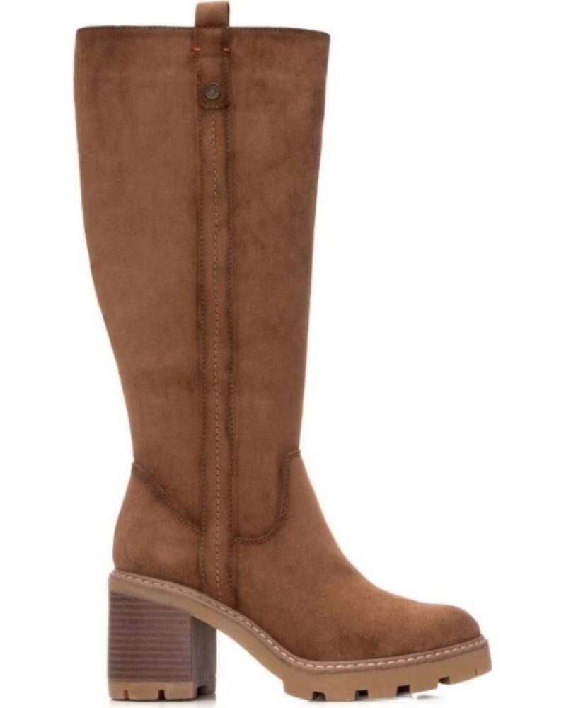 REFRESH BOTAS DE TACON MUJER 173033 TAUPE MARRóN