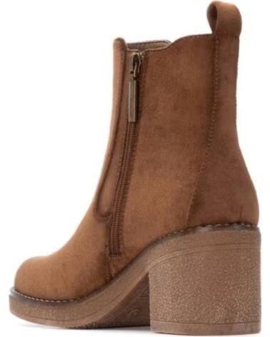 BOTTINES CHELSEA REFRESH 173039 EN SUÉDINE AVEC TALON BLOC MARRóN