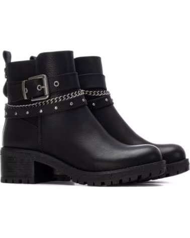 REFRESH BOTINES DE TACON MUJER 172918 NEGRO