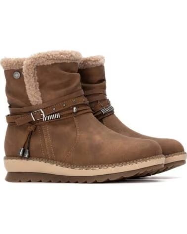 BOTTINES REFRESH 173250 AVEC DOUBLURE INTÉRIEURE ET BOUCLE BEIGE