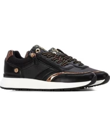 XTI Zapatillas 144183-Negro en negro para mujer NEGRO
