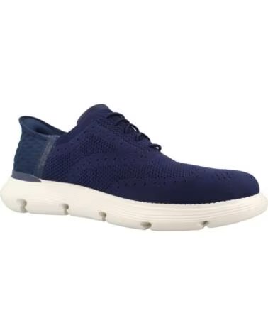 SKECHERS SNEAKERS SLIP-INS 205303S DA UOMO, BLU NAVY NVY