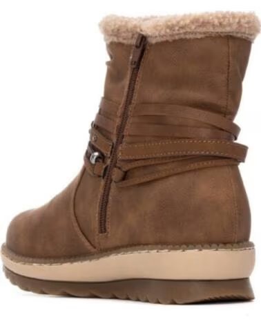BOTTINES REFRESH 173250 AVEC DOUBLURE INTÉRIEURE ET BOUCLE BEIGE