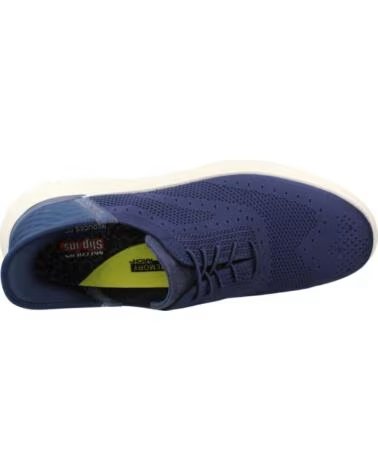 SKECHERS SNEAKERS SLIP-INS 205303S DA UOMO, BLU NAVY NVY